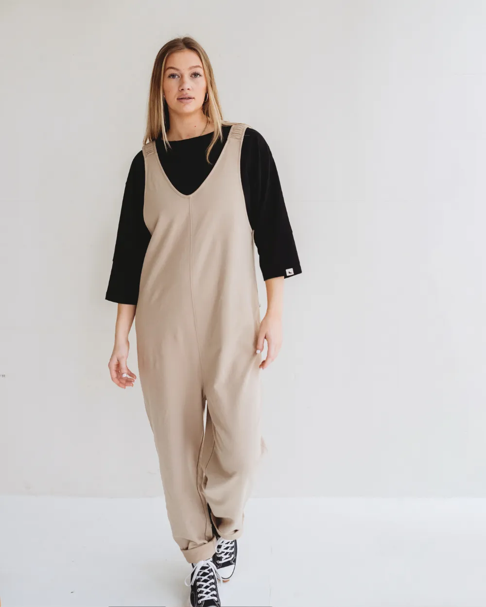 Jilly Beige Jumpsuit