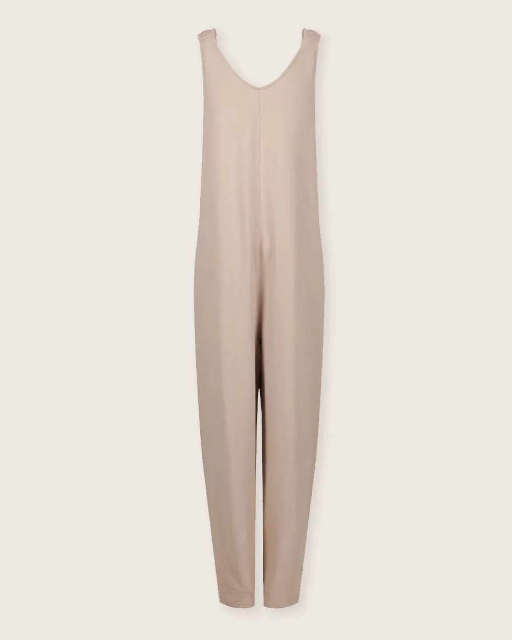 Jilly Beige Jumpsuit