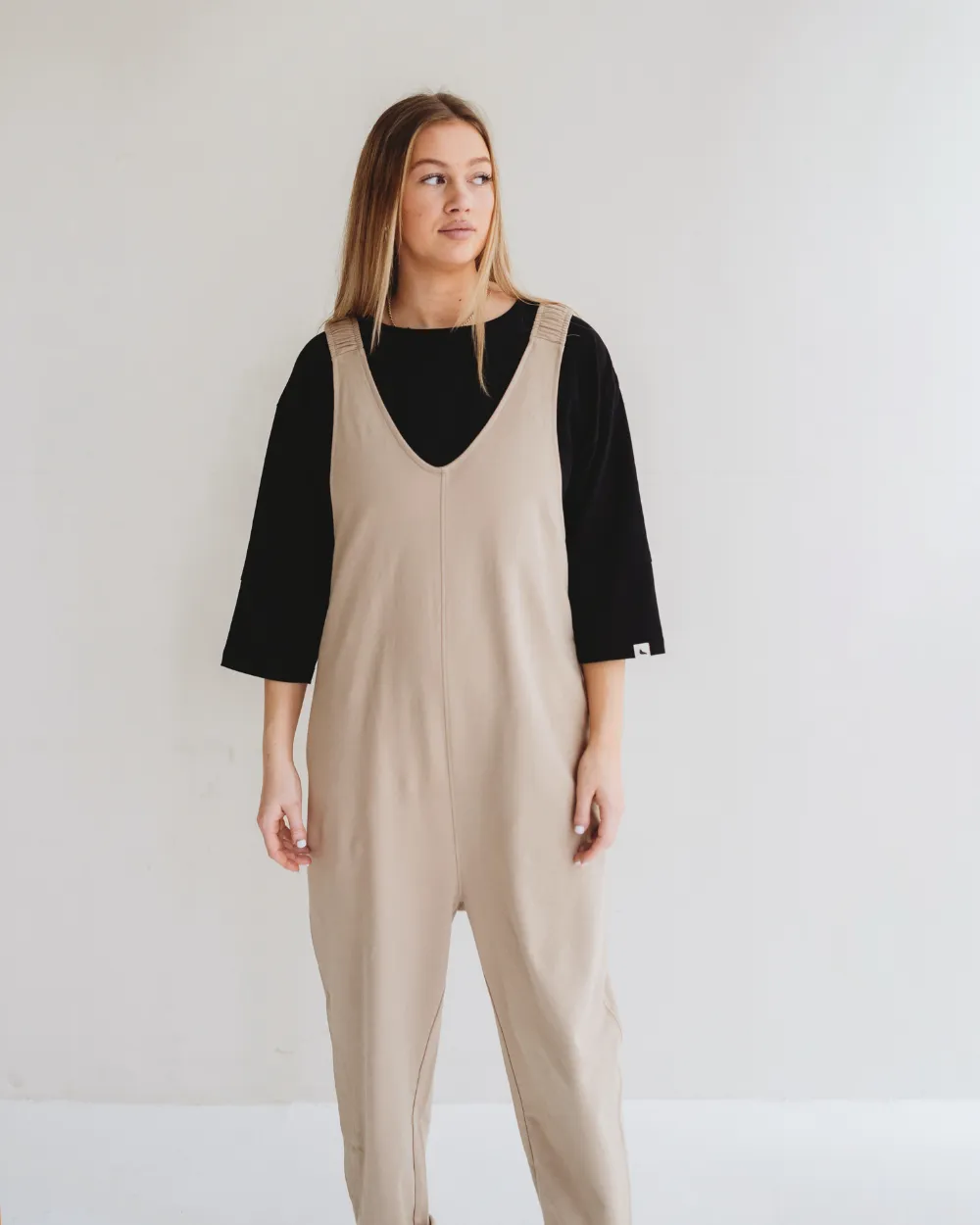 Jilly Beige Jumpsuit