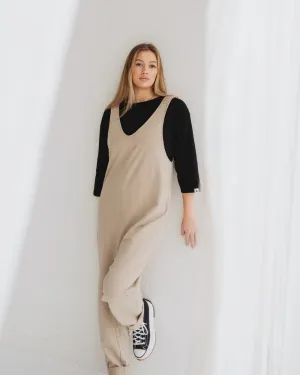 Jilly Beige Jumpsuit