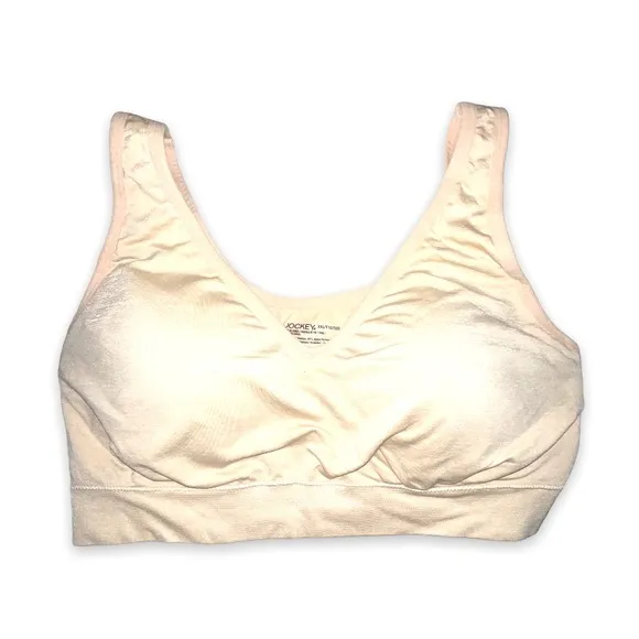 Jockey NWOT Sewn-In Breathable Stretchy Molded Cup Seamfree Wire Free Bralette