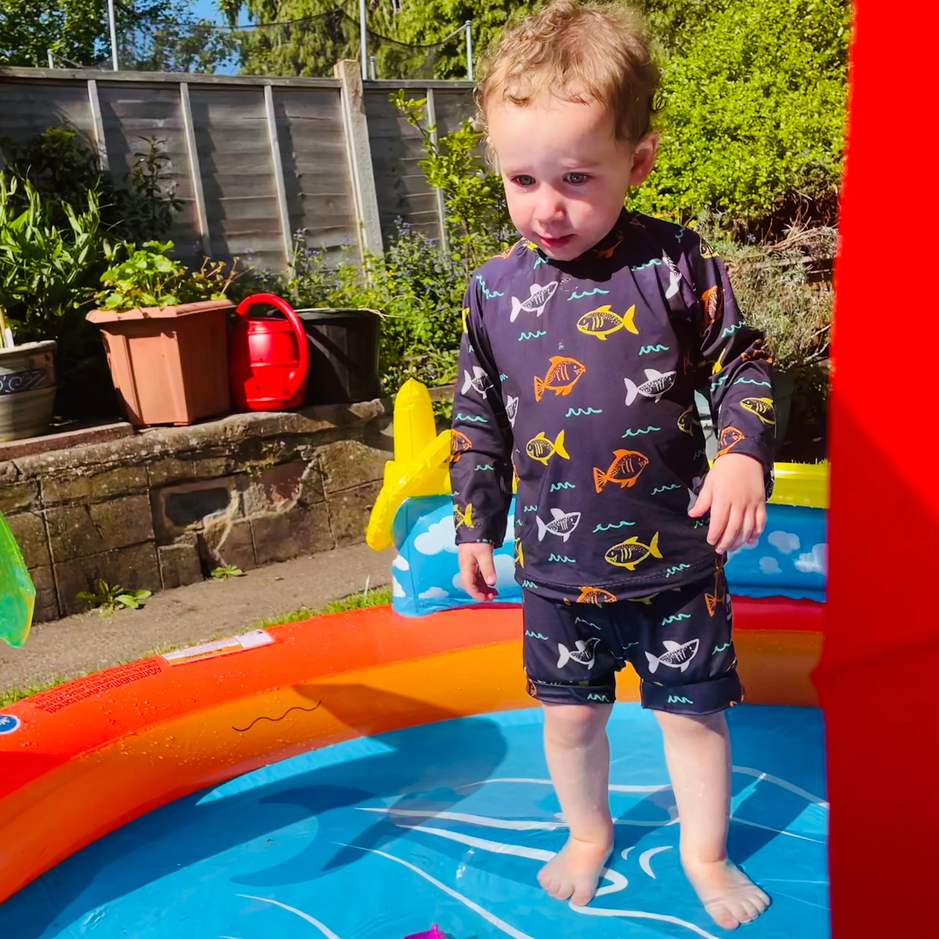 Kids Rashguard Swim Tee