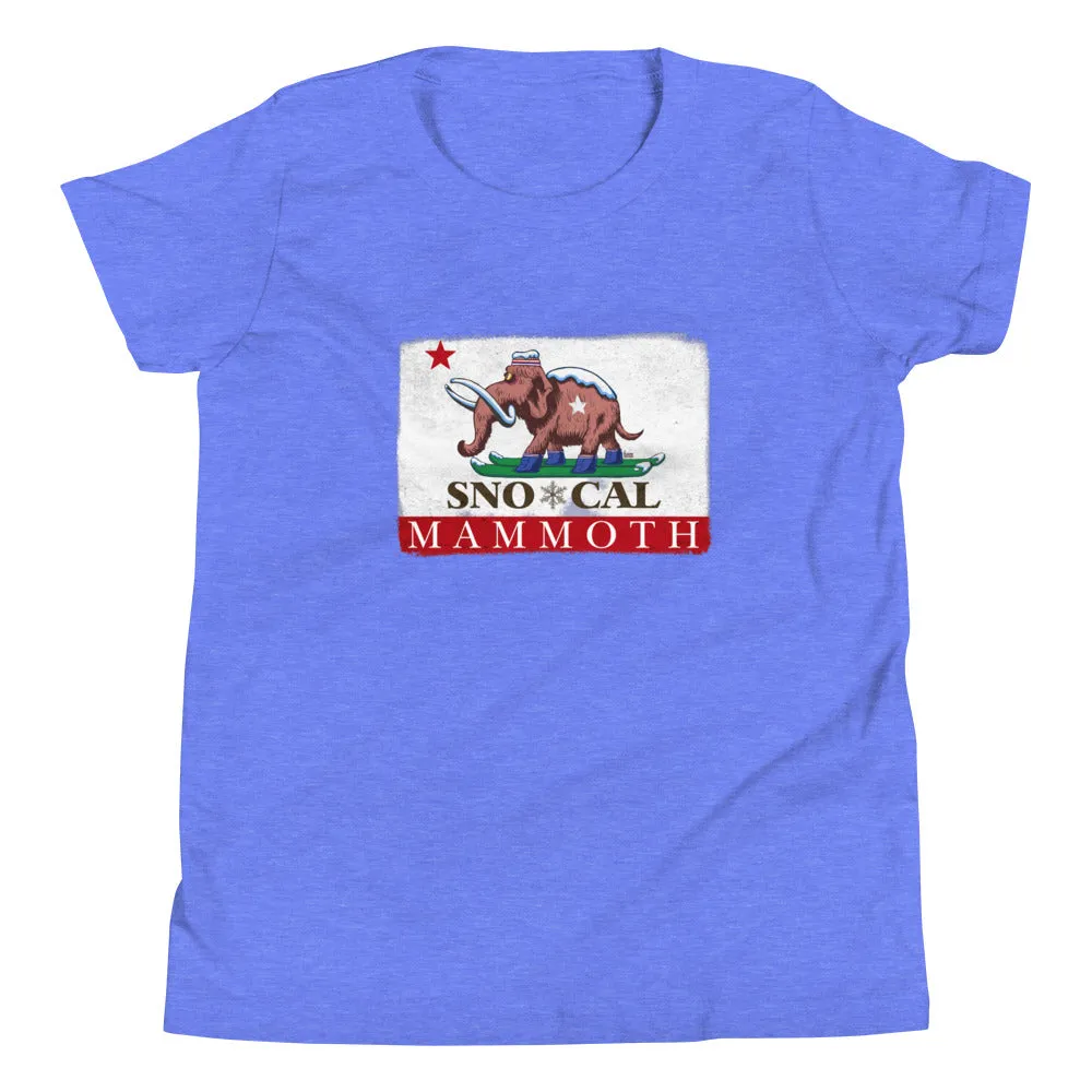 Kids Wally Mammoth CA Flag Shirt