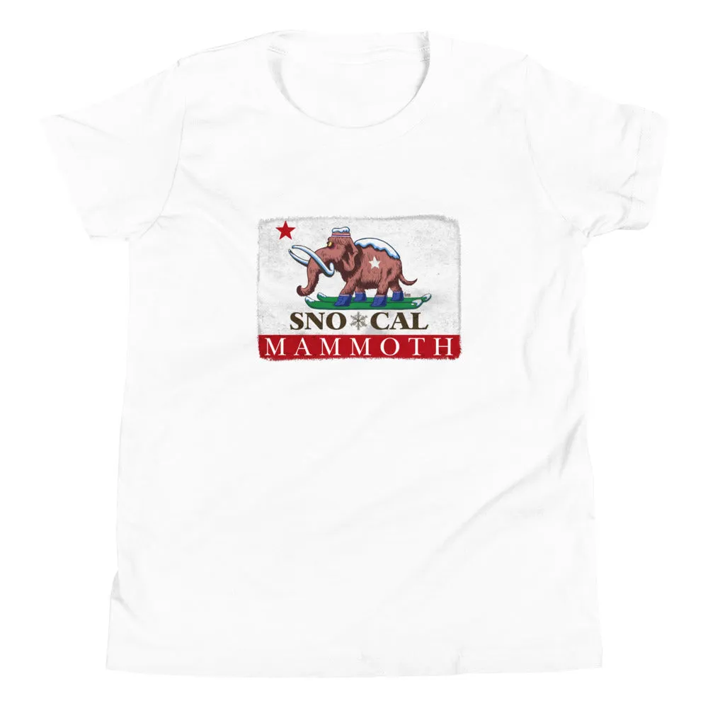 Kids Wally Mammoth CA Flag Shirt