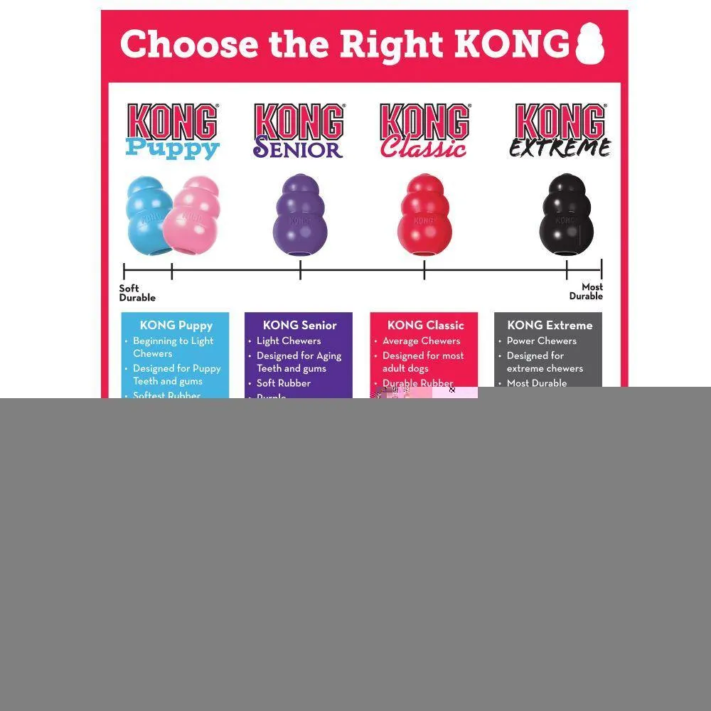 KONG Puppy Dog Toy, Color Varies, Medium
