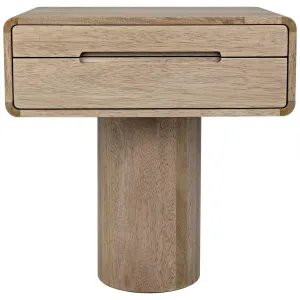 Langford Side Table, Washed Walnut