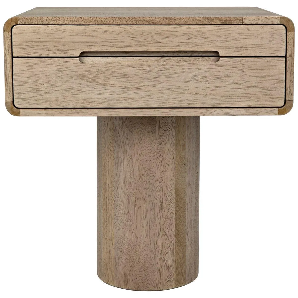 Langford Side Table, Washed Walnut