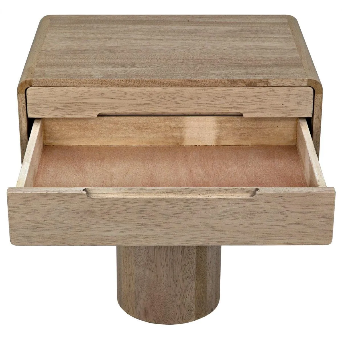 Langford Side Table, Washed Walnut
