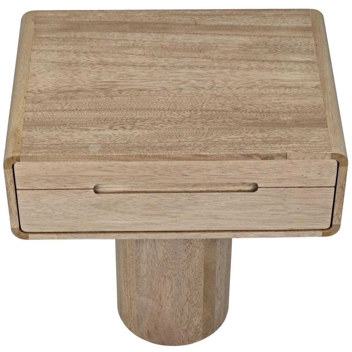 Langford Side Table, Washed Walnut