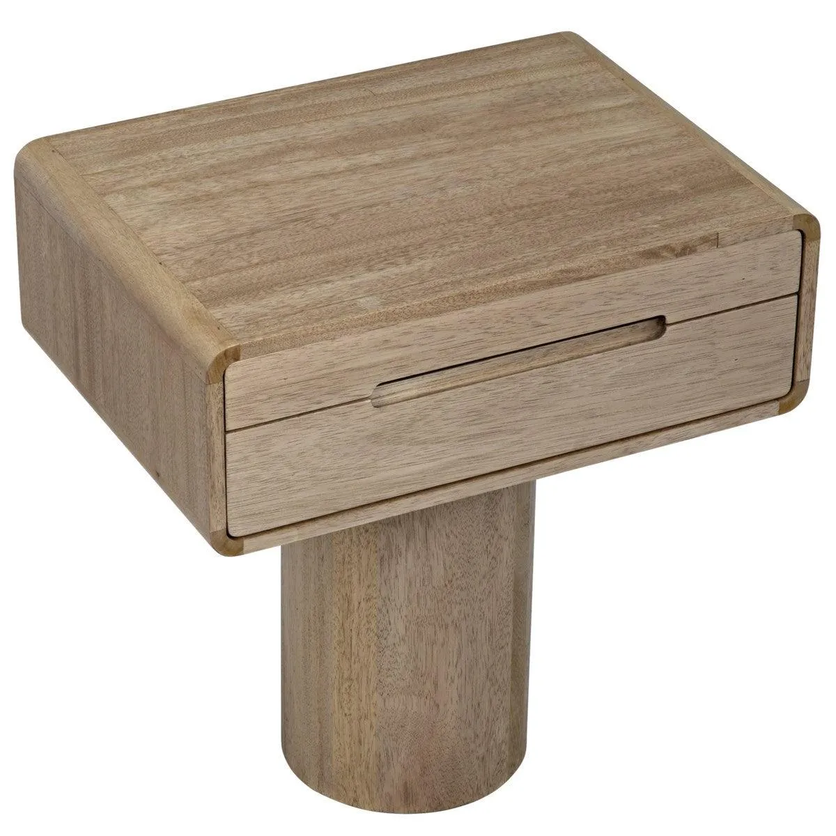 Langford Side Table, Washed Walnut