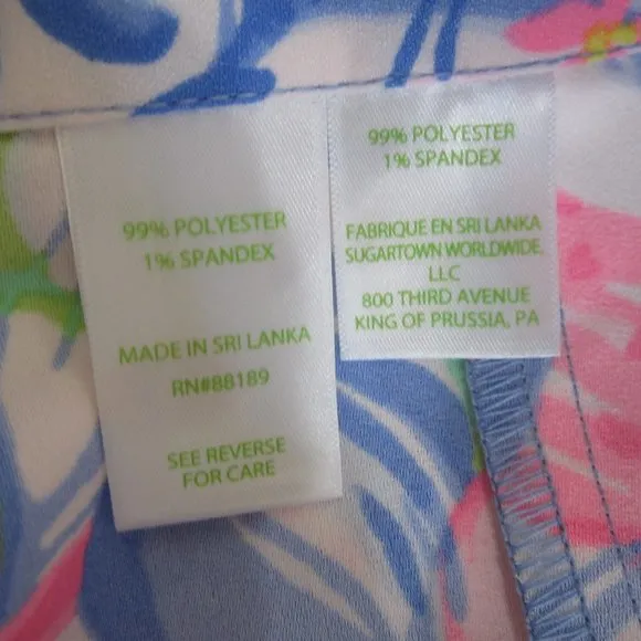 Lilly Pulitzer 2 NWT Ariana Stretch Shorts