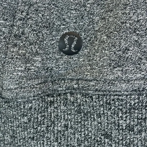 Lululemon Split Hoodie Heathered Speckled Gray Size 8
