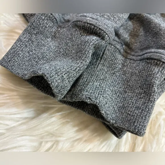 Lululemon Split Hoodie Heathered Speckled Gray Size 8
