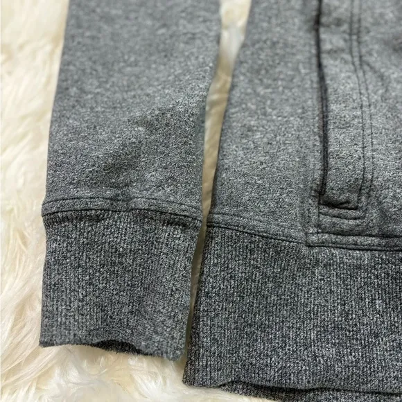 Lululemon Split Hoodie Heathered Speckled Gray Size 8