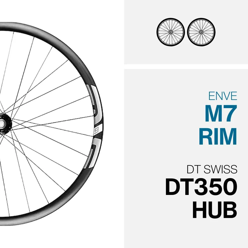 M730 ON DT350 - 27.5"/29" MULLET WHEELSET