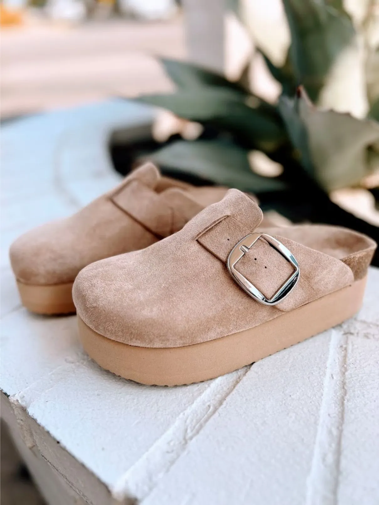 Madden Girl Cutiepie Clog in Sand