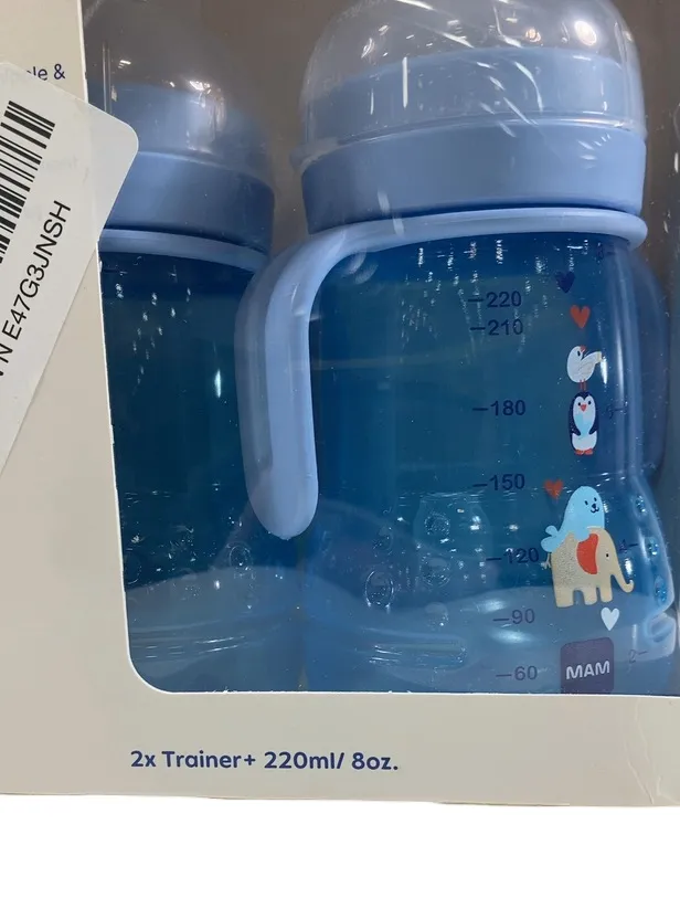 MAM Trainer Cup, Blue, 2 Pack