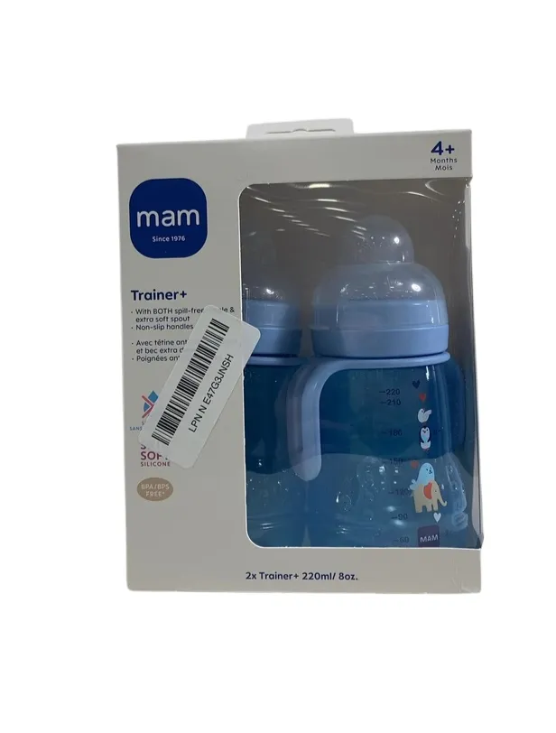 MAM Trainer Cup, Blue, 2 Pack