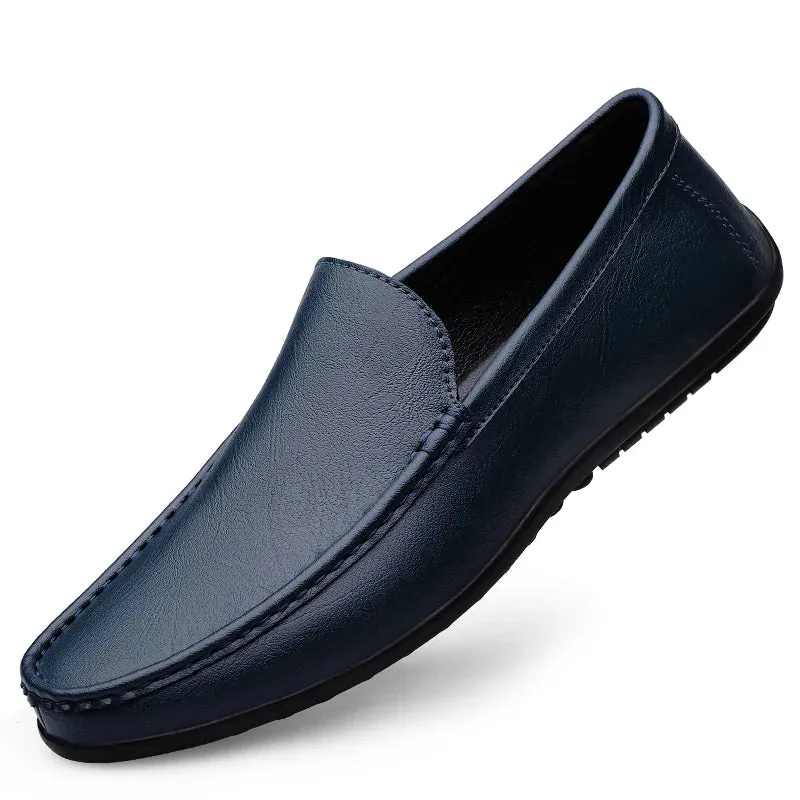 Men's Genuine Leather Moccasin Loafers