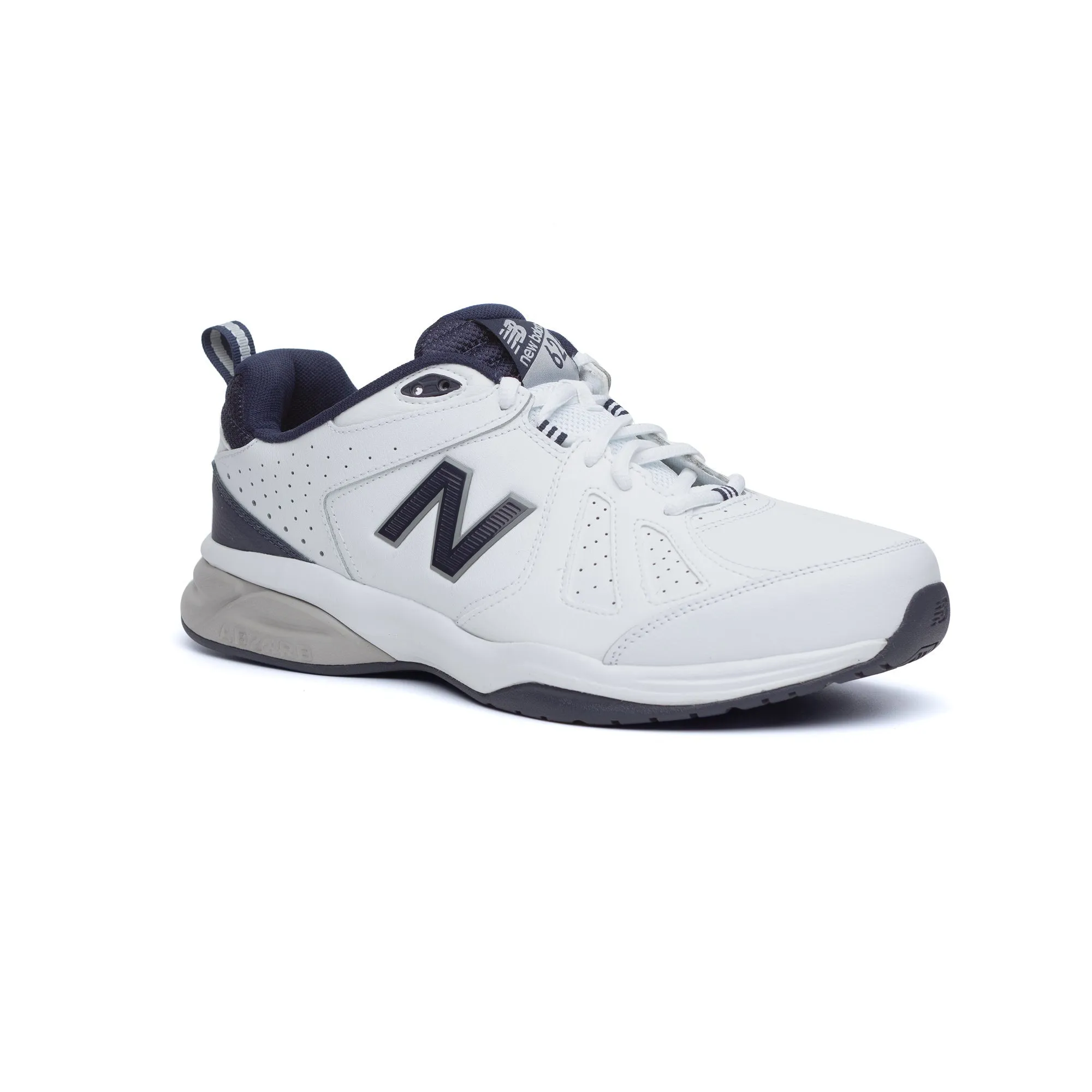 New Balance Herren 624V5 Sneaker, weite Passform, Weiß (Weite 2E/4E/6E)