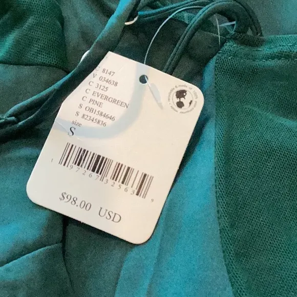 NWT FP Intimately satin nightgown