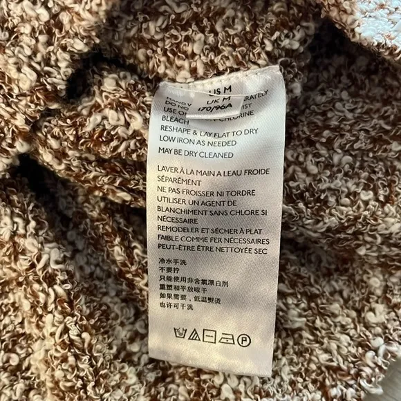 NWT. Free People Good Day Pullover Cropped Sweater Size M