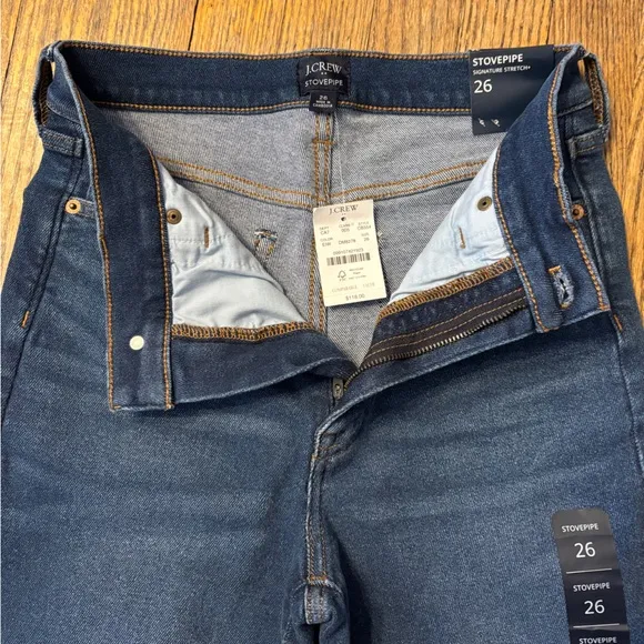 NWT J. Crew Stovepipe Jeans