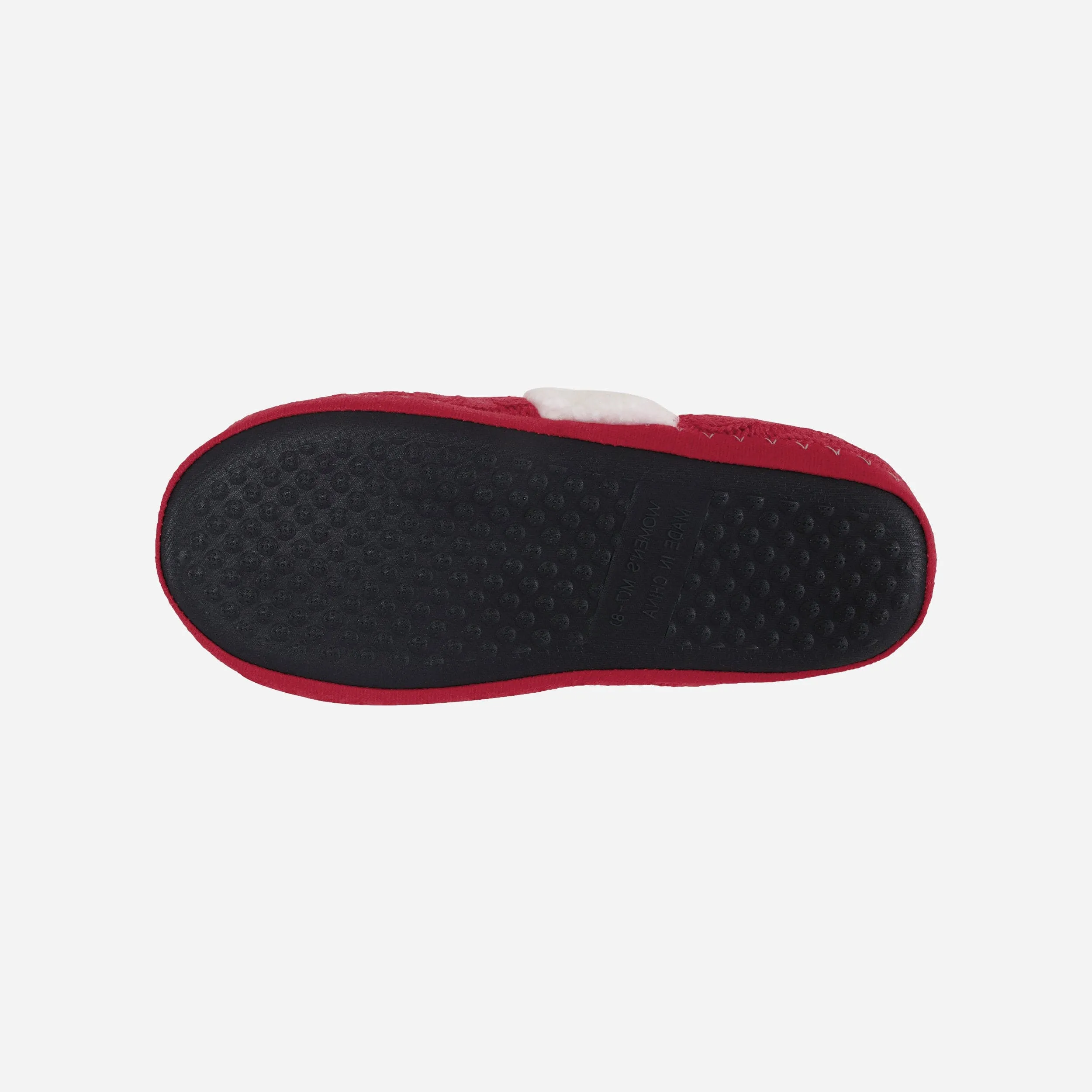 Oklahoma Sooners Womens Team Color Moccasin Slipper