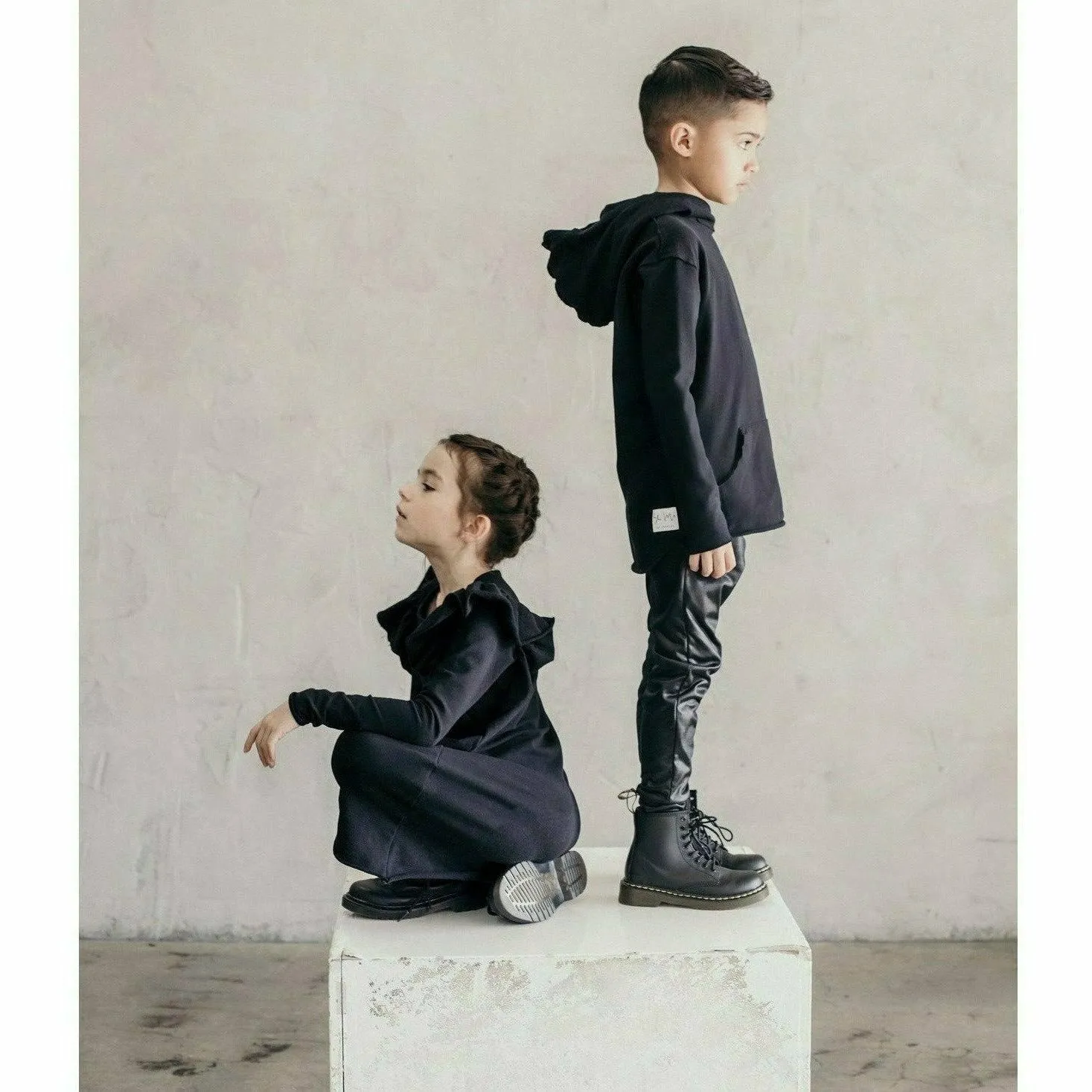 Organic Benji Hoodie Black