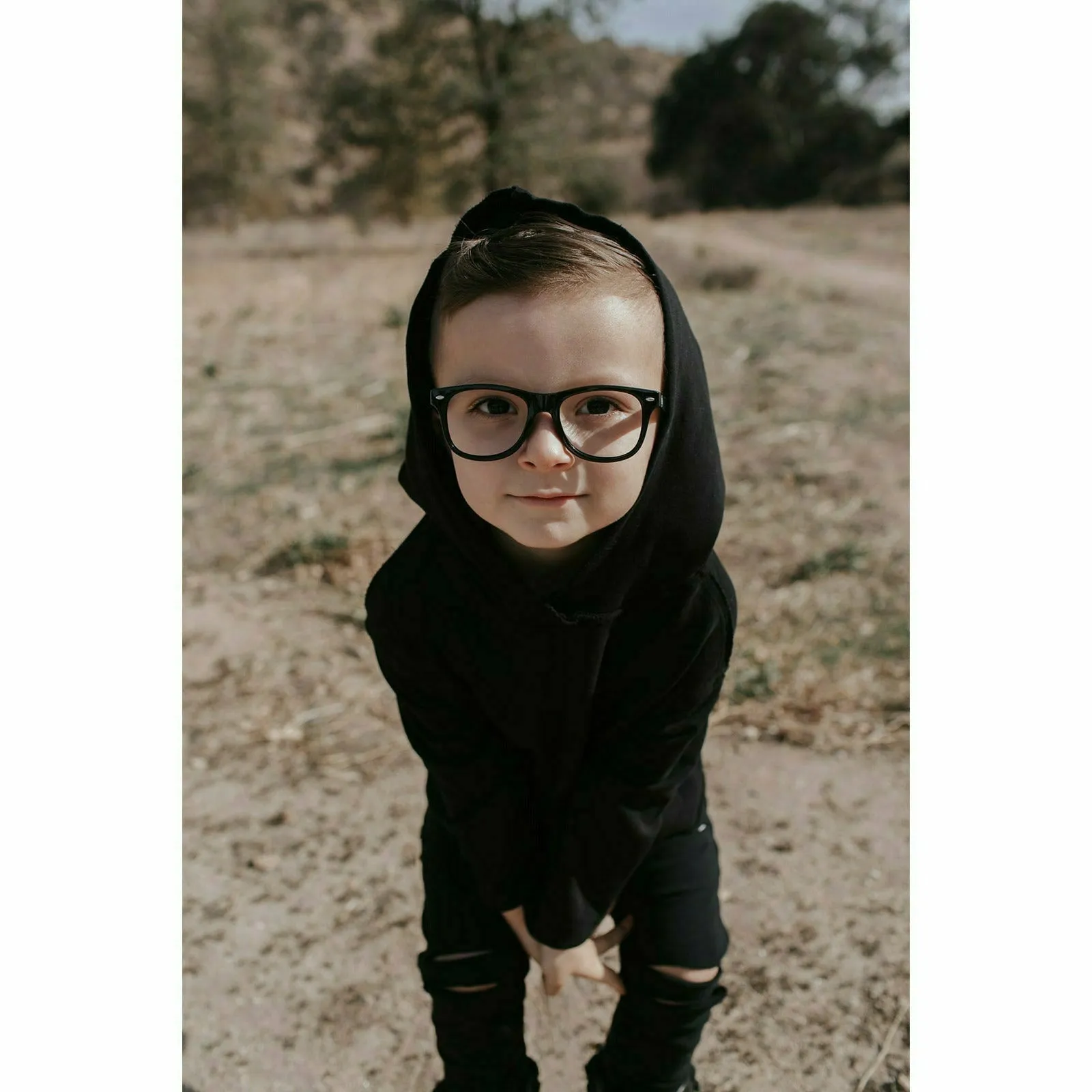 Organic Benji Hoodie Black