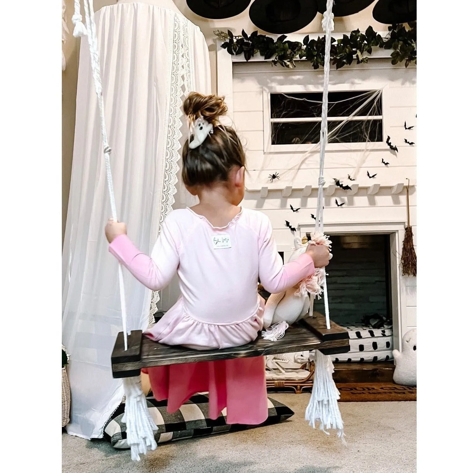 Organic Giselle Dress Long Sleeve Ombre