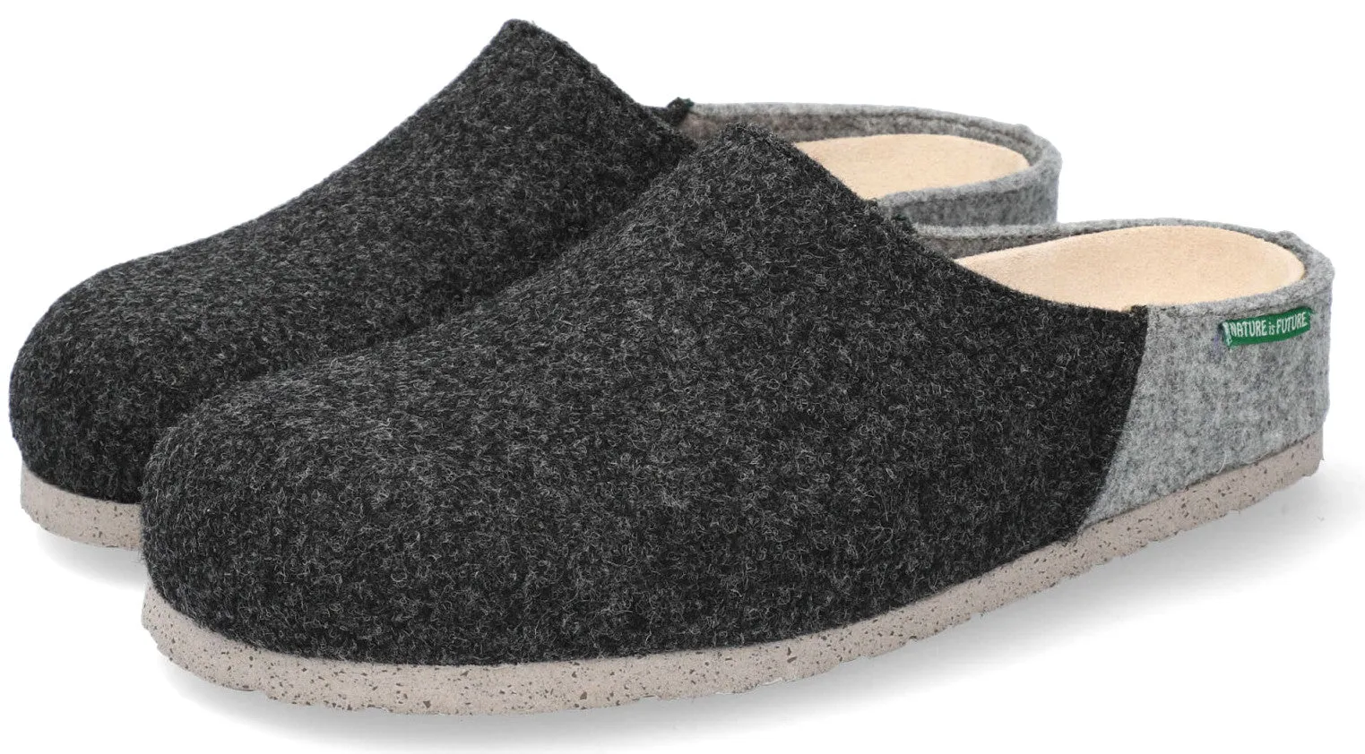 'PADDI'men's home slipper - Grey