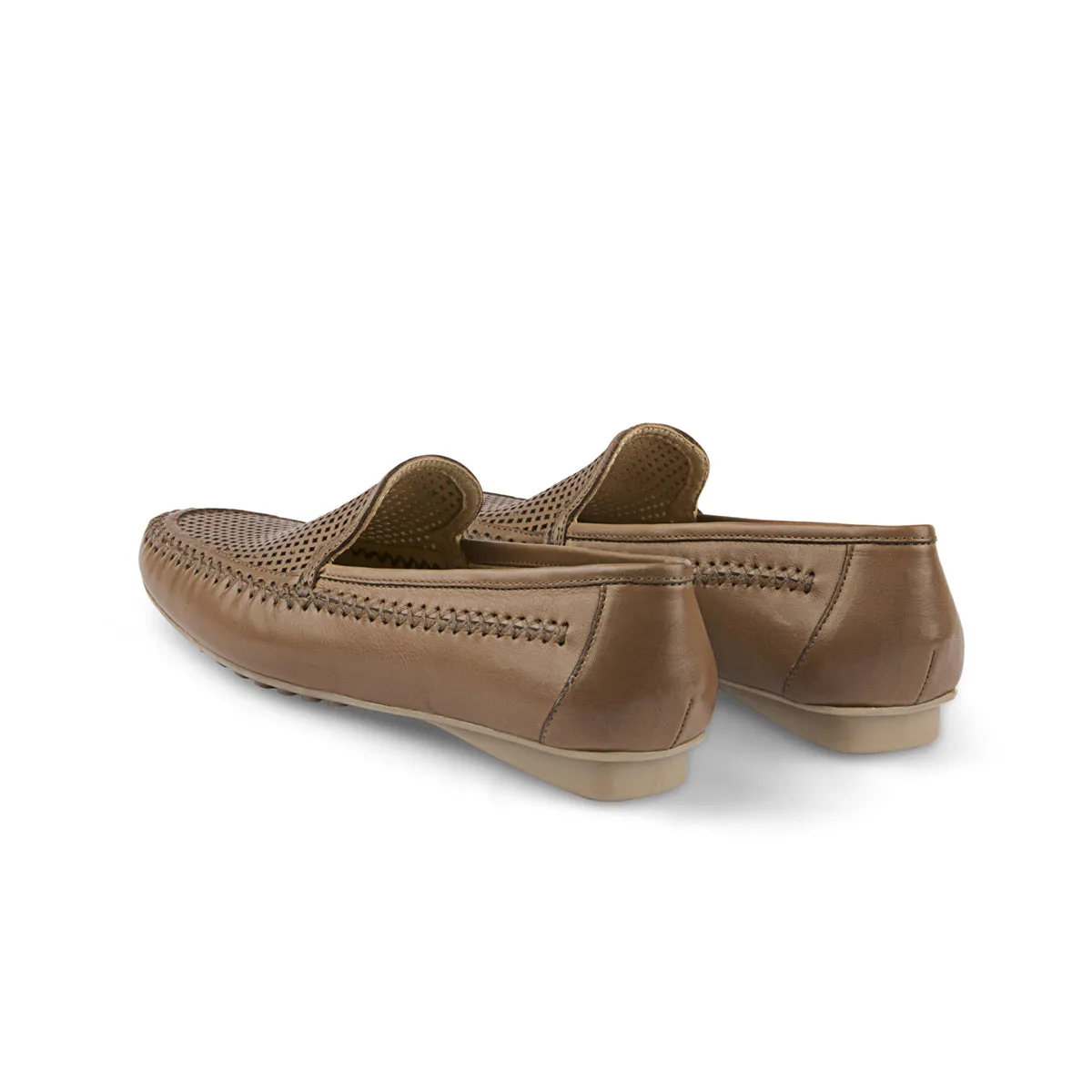 Perf Tulip - Butter Calf - Fossil