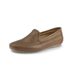 Perf Tulip - Butter Calf - Fossil