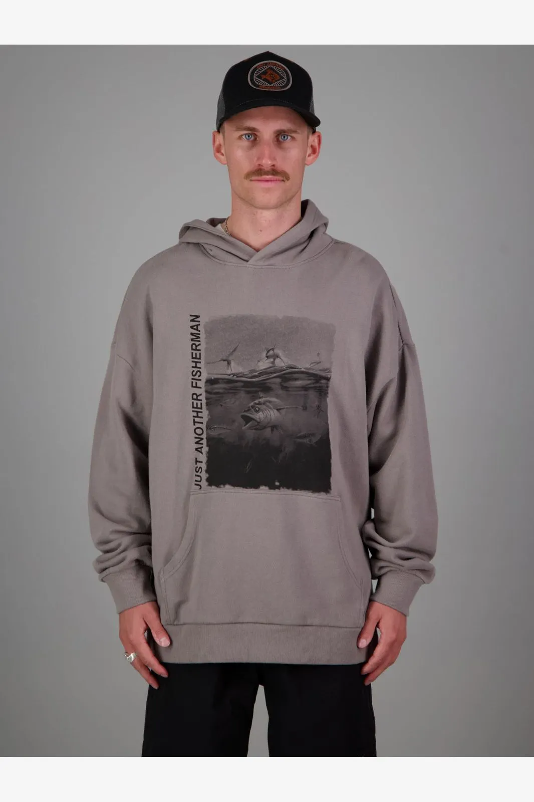 PREMIUM BUST UP HOOD - GREY