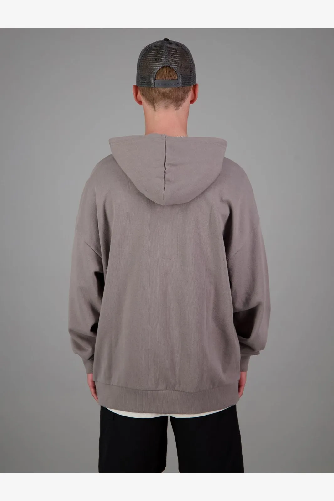 PREMIUM BUST UP HOOD - GREY