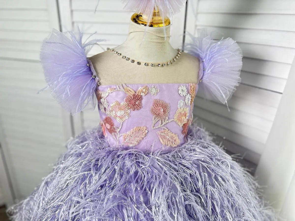 Princess Style Dress for Parties, Birthday Cute Outfits, Adorable Baby Dresses