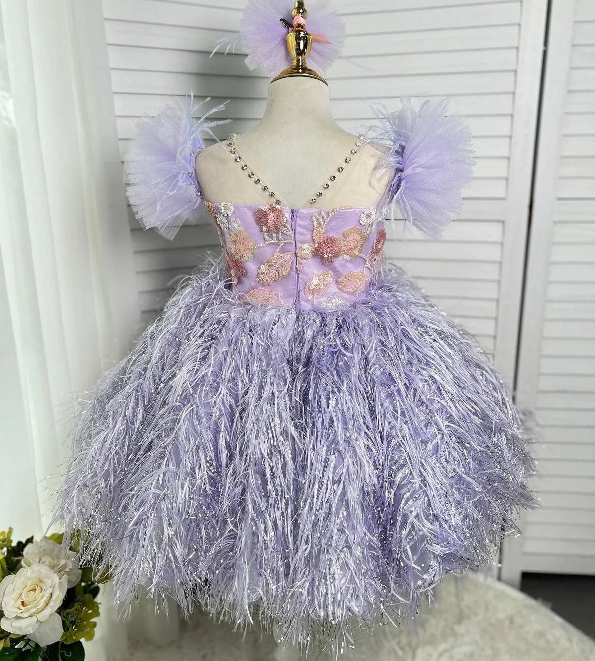 Princess Style Dress for Parties, Birthday Cute Outfits, Adorable Baby Dresses