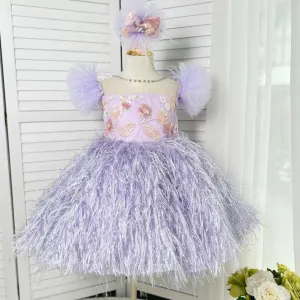 Princess Style Dress for Parties, Birthday Cute Outfits, Adorable Baby Dresses