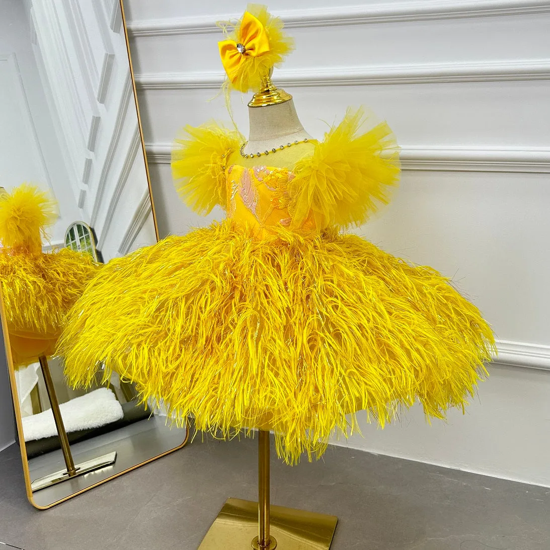 Princess Style Dress for Parties, Birthday Cute Outfits, Adorable Baby Dresses