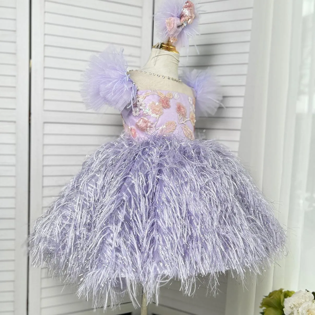 Princess Style Dress for Parties, Birthday Cute Outfits, Adorable Baby Dresses