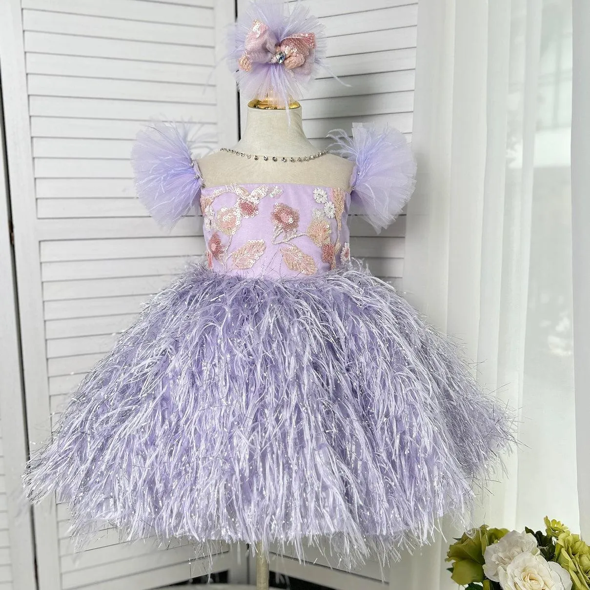 Princess Style Dress for Parties, Birthday Cute Outfits, Adorable Baby Dresses