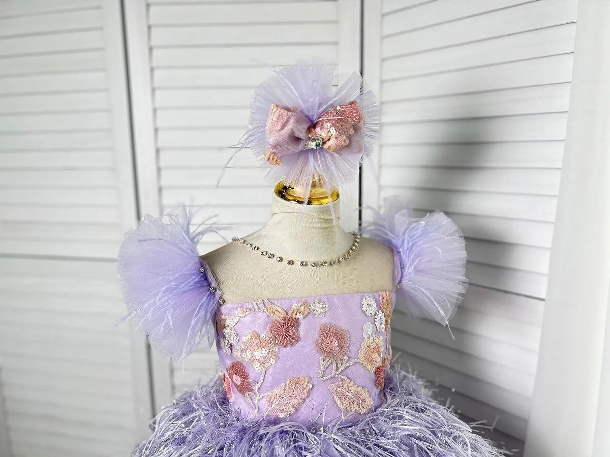 Princess Style Dress for Parties, Birthday Cute Outfits, Adorable Baby Dresses