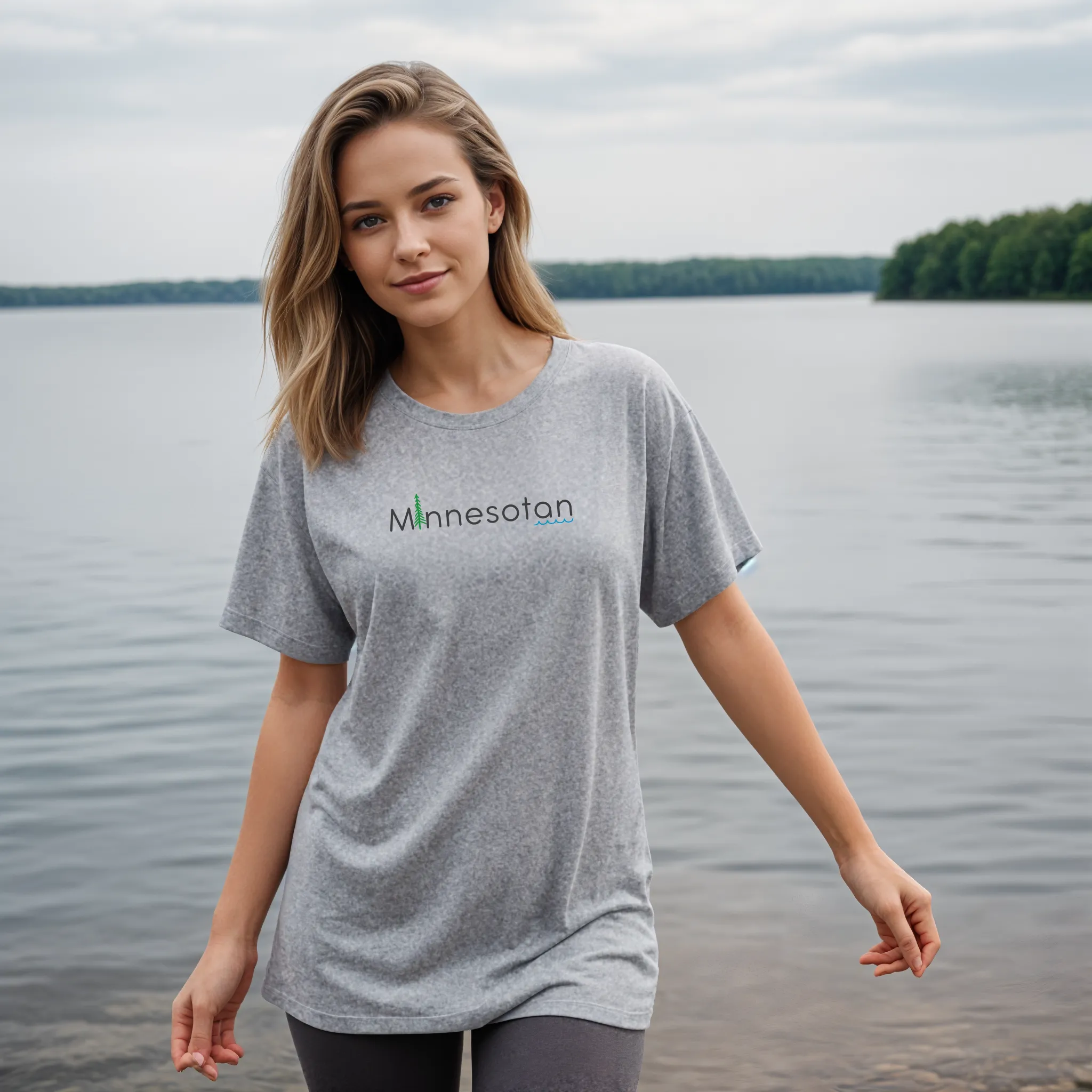 "Minnesotan" Relaxed Fit Crew Unisex T-Shirt