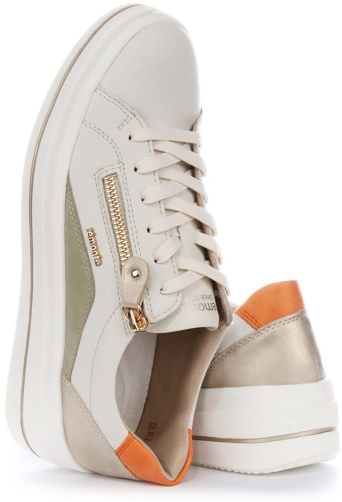 Remonte D1C01-80 In White Bronze For Women