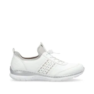 Rieker L3259-80 Nikita Womens Shoes - White