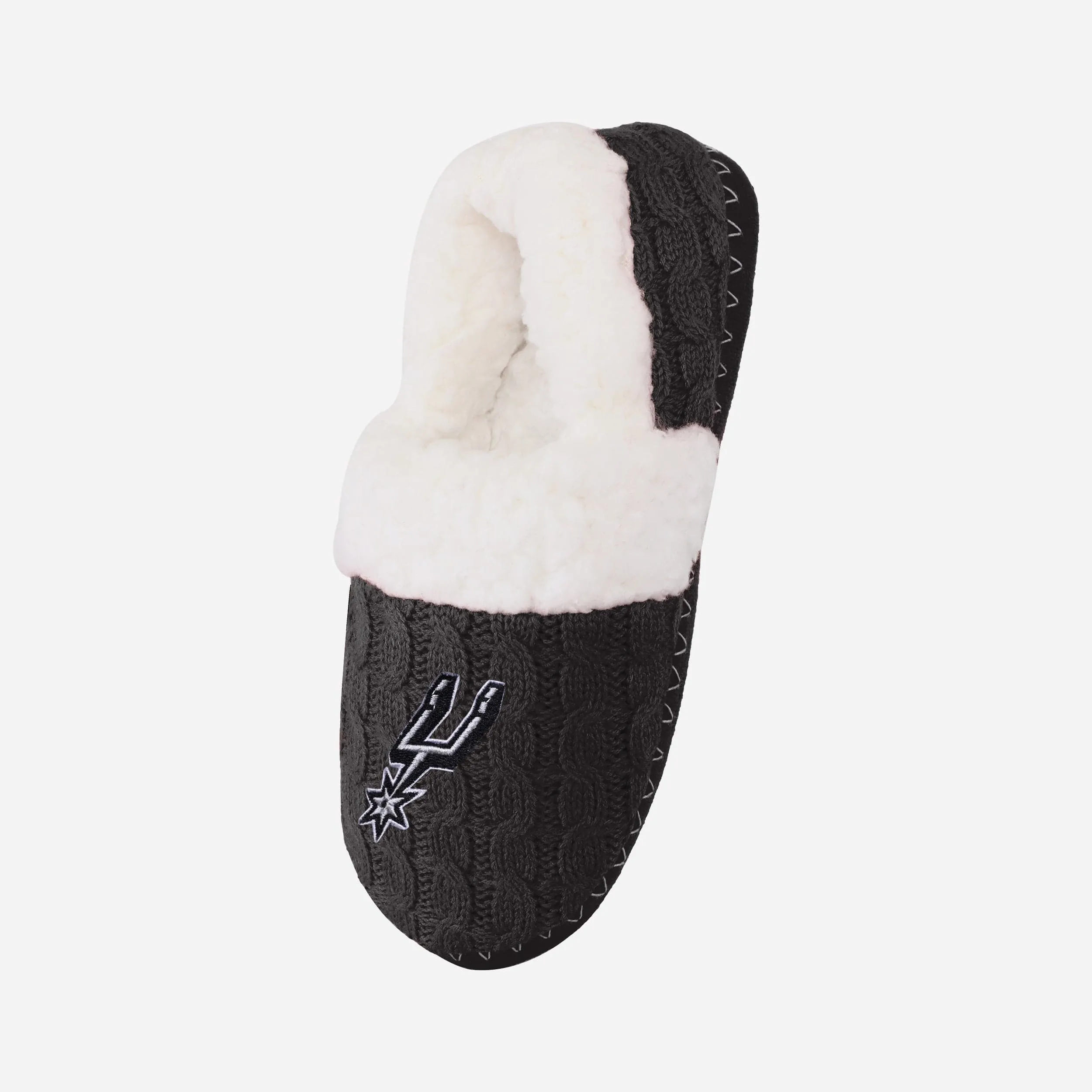 San Antonio Spurs Womens Team Color Moccasin Slipper