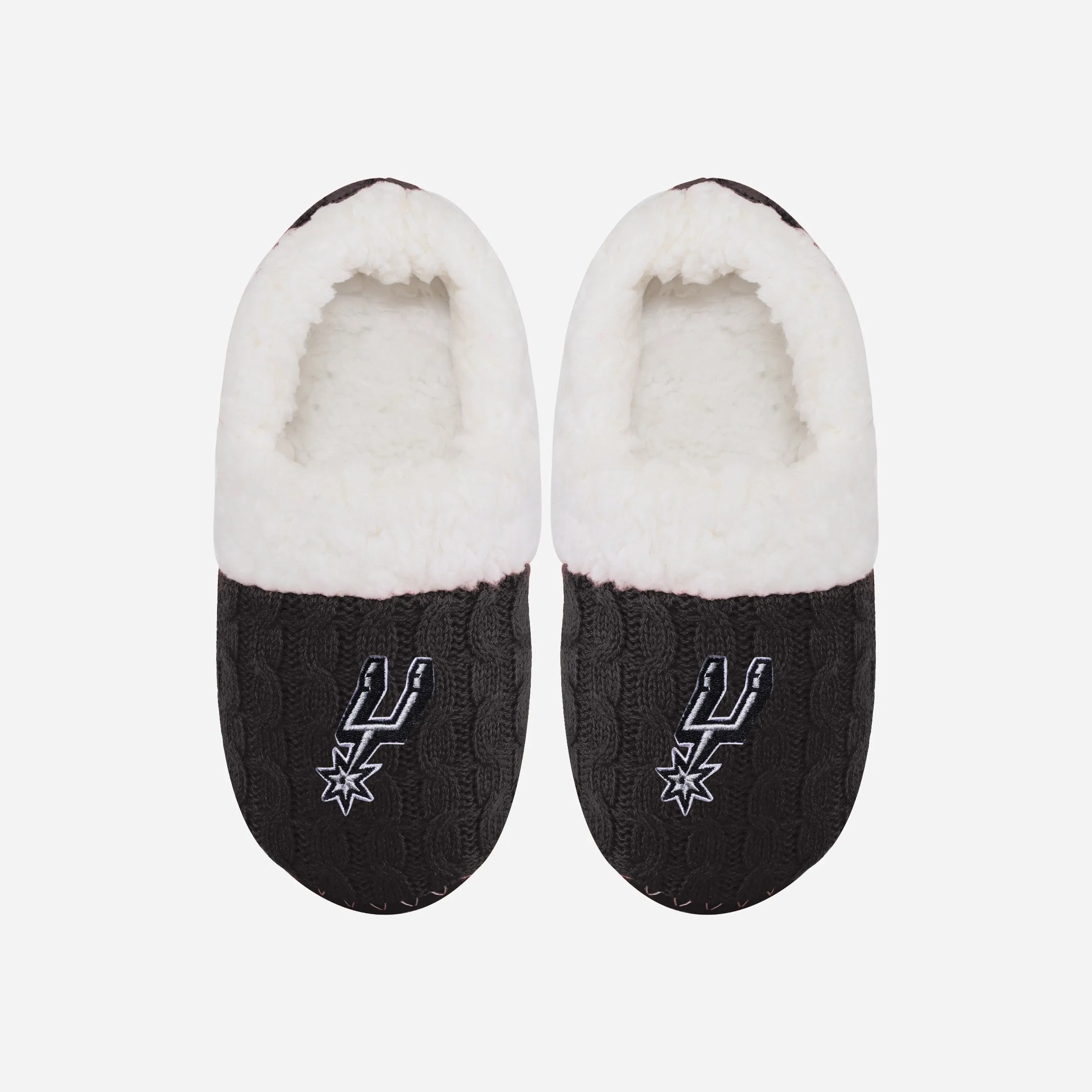 San Antonio Spurs Womens Team Color Moccasin Slipper