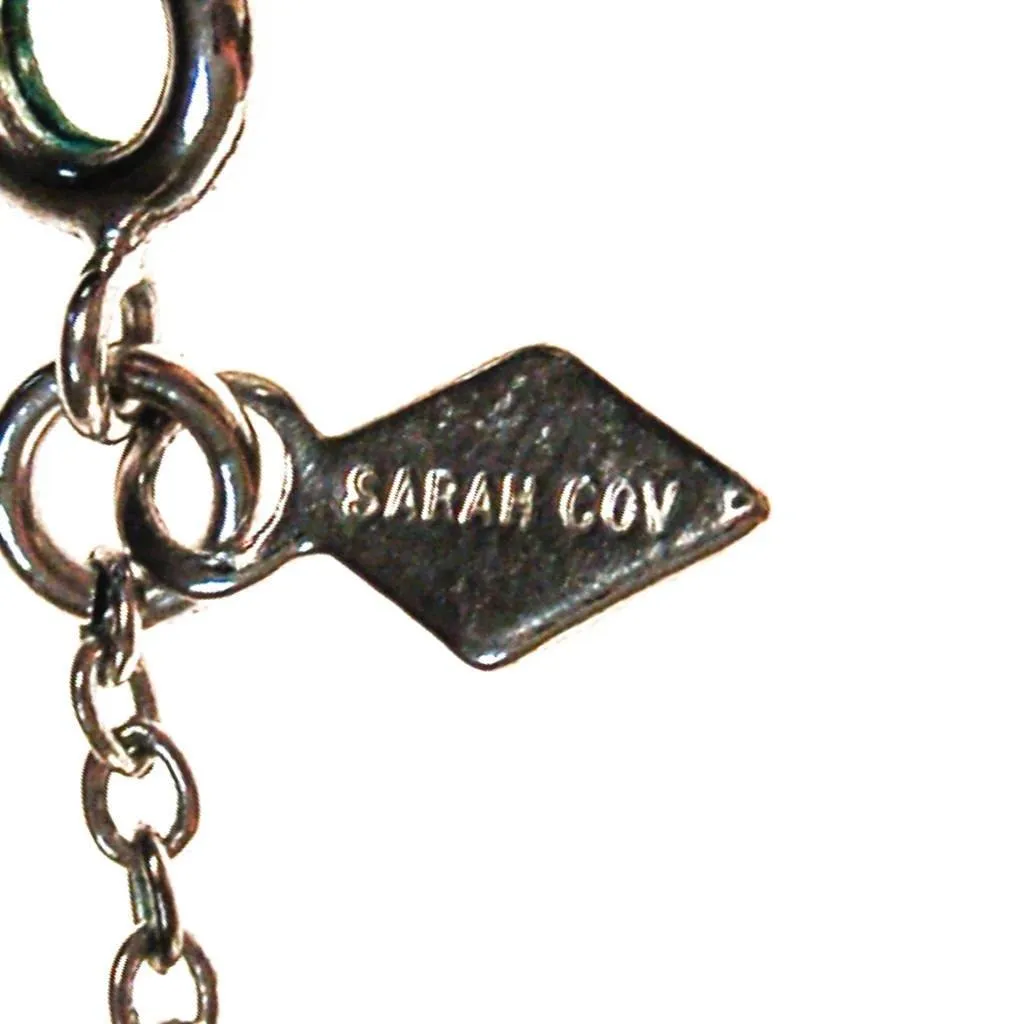 Sarah Coventry Faceted Hematite Pendant Necklace