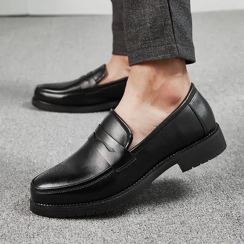 Schoensten boutique Formal Chef Big Size Breathable Loafers